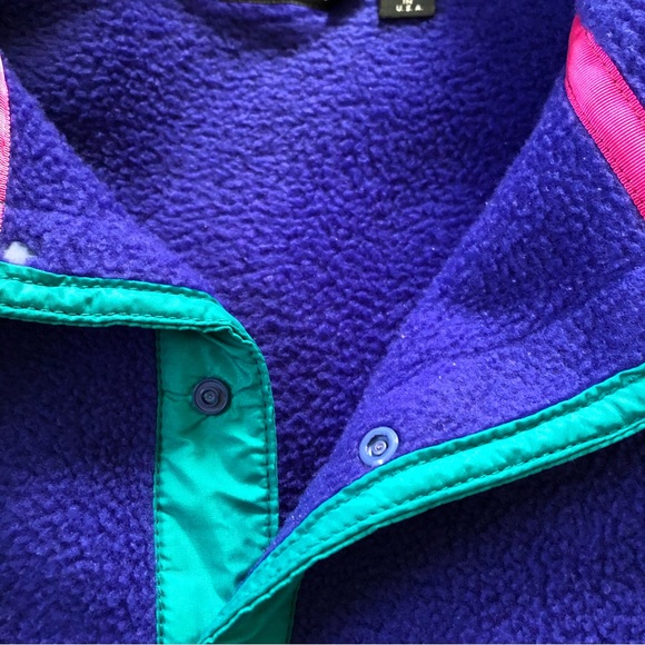 Vintage 1988 Patagonia Synchilla Snap-T Neck Pullover Fleece. Size Large. - Picture 16 of 16